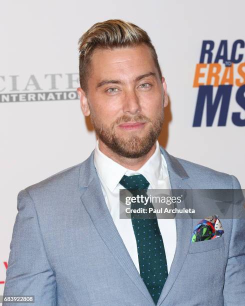 Singer Lance Bass attends the 24th annual Race To Erase MS Gala at The Beverly Hilton Hotel on May 5, 2017 in Beverly Hills, California.