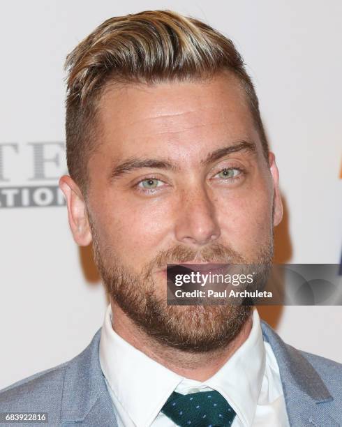 Singer Lance Bass attends the 24th annual Race To Erase MS Gala at The Beverly Hilton Hotel on May 5, 2017 in Beverly Hills, California.