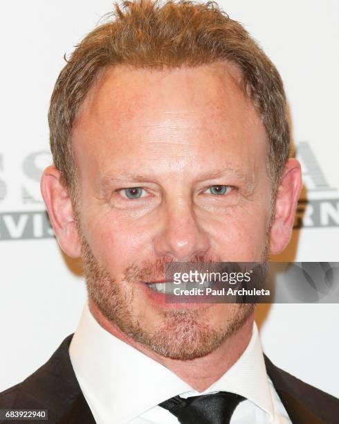 Actor Ian Ziering attends the 24th annual Race To Erase MS Gala at The Beverly Hilton Hotel on May 5, 2017 in Beverly Hills, California.