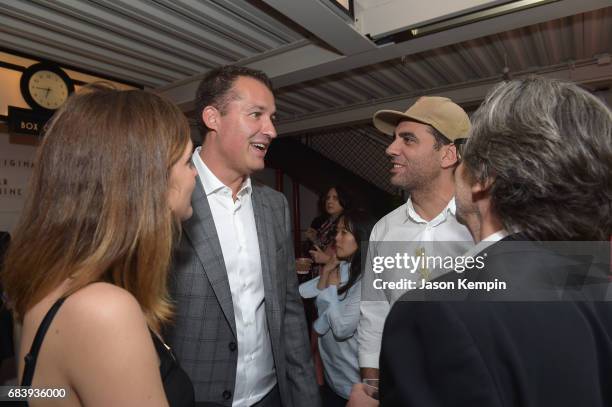 Vice President of Original Film for Netflix Scott Stuber and actor Bobby Cannavale attend a special screening of the Netflix original film "War...