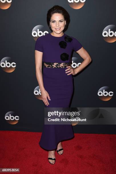 Lana Parrilla attends the 2017 ABC Upfront on May 16, 2017 in New York City.