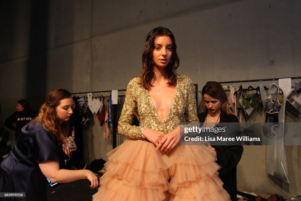 Swim - Backstage - Mercedes-Benz Fashion Week Australia 2017