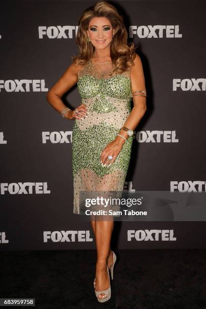 Gina Liano during the Real Housewives Of Melbourne Season 4 Media Call at Grand Hyatt Melbourne on May 17, 2017 in Melbourne, Australia.