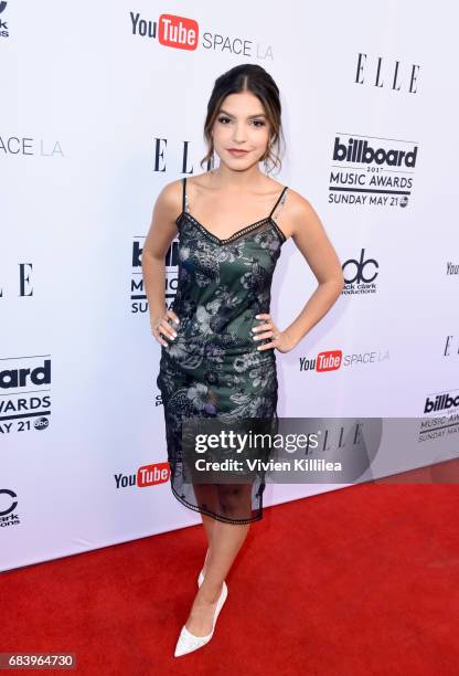 Host Alexys Gabrielle attends the '2017 Billboard Music Awards' And ELLE Present Women In Music at YouTube Space LA on May 16, 2017 in Los Angeles,...