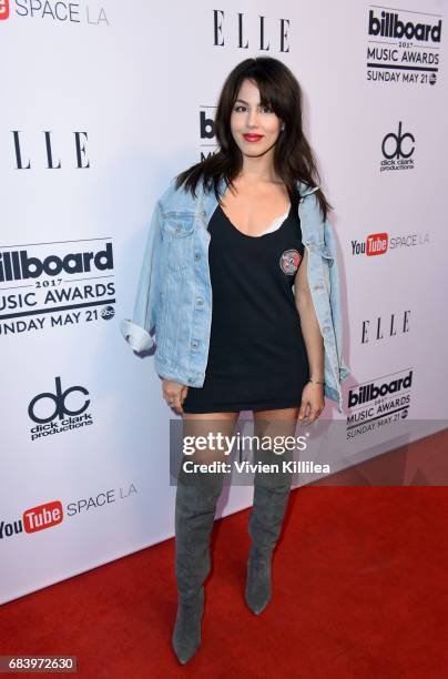 Actress Megan Batoon attends the '2017 Billboard Music Awards' And ELLE Present Women In Music At YouTube Space LA at YouTube Space LA on May 16,...