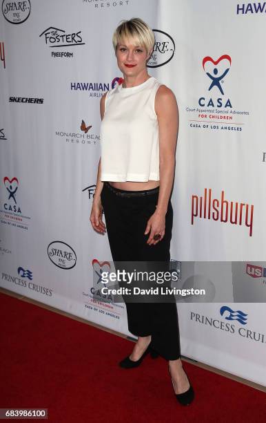 Actress Teri Polo attends the 2017 CASA of Los Angeles Evening To Foster Dreams Gala at The Beverly Hilton Hotel on May 16, 2017 in Beverly Hills,...