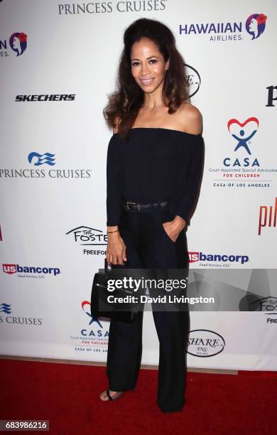 Actress Sherri Saum attends the 2017 CASA of Los Angeles Evening To Foster Dreams Gala at The Beverly Hilton Hotel on May 16, 2017 in Beverly Hills,...