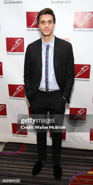 Gideon Glick attends The New Dramatists' 68th Annual Spring Luncheon at the Marriott Marquis on May 16, 2017 in New York City.