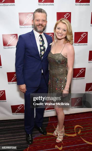 Jeremy Kushnier and Ruby Lewis attend The New Dramatists' 68th Annual Spring Luncheon at the Marriott Marquis on May 16, 2017 in New York City.