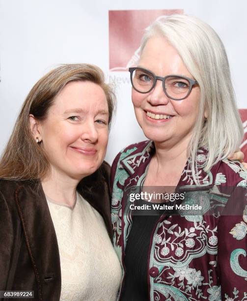 Sarah Ruhl and Susan Hilferty attend The New Dramatists' 68th Annual Spring Luncheon at the Marriott Marquis on May 16, 2017 in New York City.