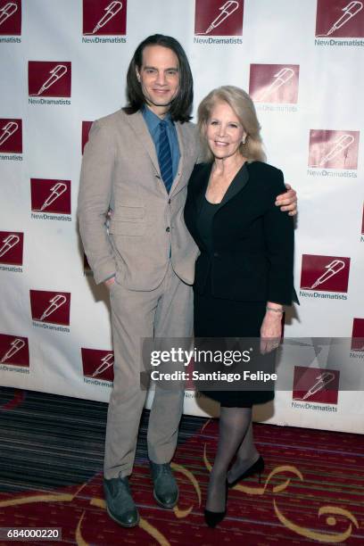 Jordan Roth and Daryl Roth attend the 68th Annual New Dramatists Spring Luncheon at New York Marriott Marquis Hotel on May 16, 2017 in New York City.