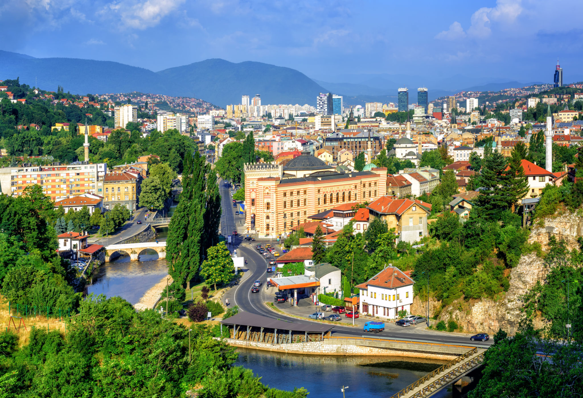 sarajevo cityscape