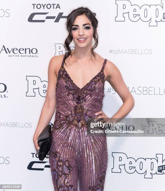 Actress Ana Villafane arrives at People en Espanol's 50 Most Beautiful Gala 2017 at Espace on May 16, 2017 in New York City.