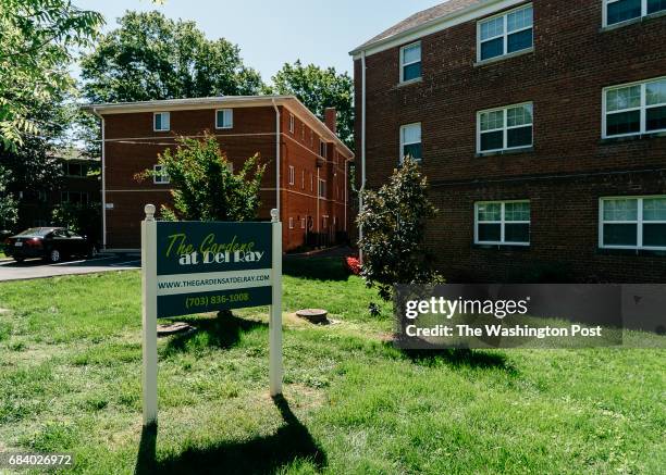 Del Ray, Alexandria, Virginia The Gardens at Del Ray on E. Bellefonte Avenue in the Del Ray neighborhood of Alexandria, Virginia. Del Ray,...