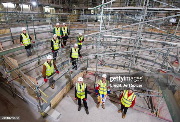 Royal Academicians Rebecca Salter, Patrick Brill aka Bob and Roberta Smith, Cornelia Parker, Humphrey Ocean, Mike Nelson, Conrad Shawcross, Michael...