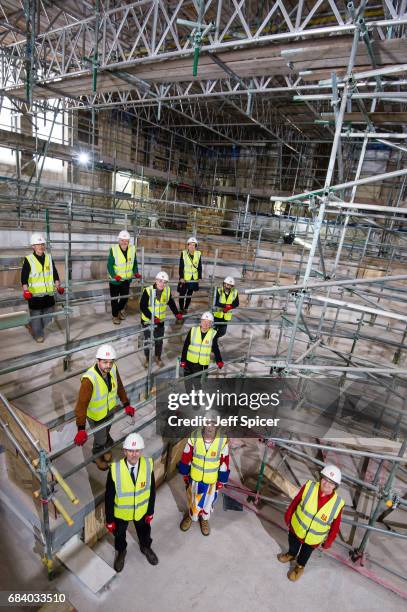 Royal Academicians Rebecca Salter, Patrick Brill aka Bob and Roberta Smith, Cornelia Parker, Humphrey Ocean, Mike Nelson, Conrad Shawcross, Michael...