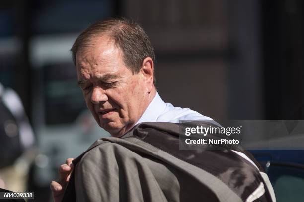 In Paris, France, on May 16, 2017 for a LR Right Wing Party meeting after French Presidential Election.