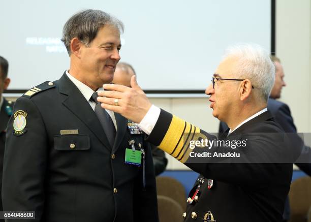 Serdar Dulger , Military Representative of Turkey to NATO, attends a meeting of 177th NATO - Military Committee in Chiefs of Defense Session at the...