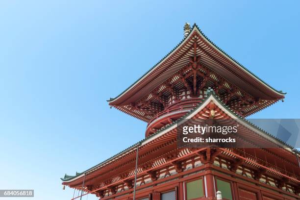 grande pagode de la paix, temple naritasan, narita, japon - narita photos et images de collection