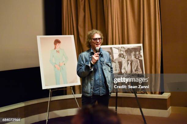 Mick Rock Speaks at AS IF Magazine and Tommy Hilfiger celebrates issue 11 and honors Mick Rock at The Roxy Hotel on May 16, 2017 in New York City.