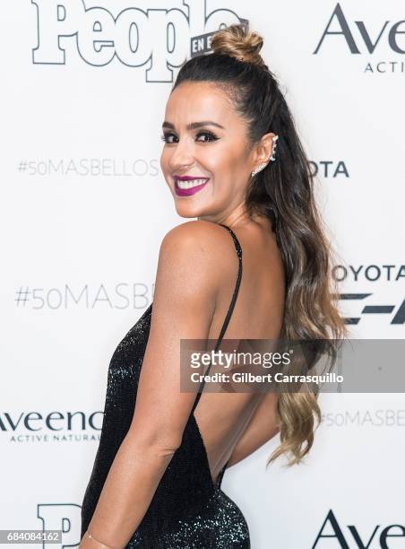 Catherine Siachoque arrives at People en Espanol's 50 Most Beautiful Gala 2017 at Espace on May 16, 2017 in New York City.