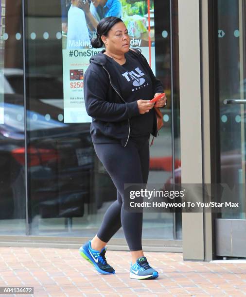 Lela Rochon is seen on May 16, 2017 in Los Angeles, CA.