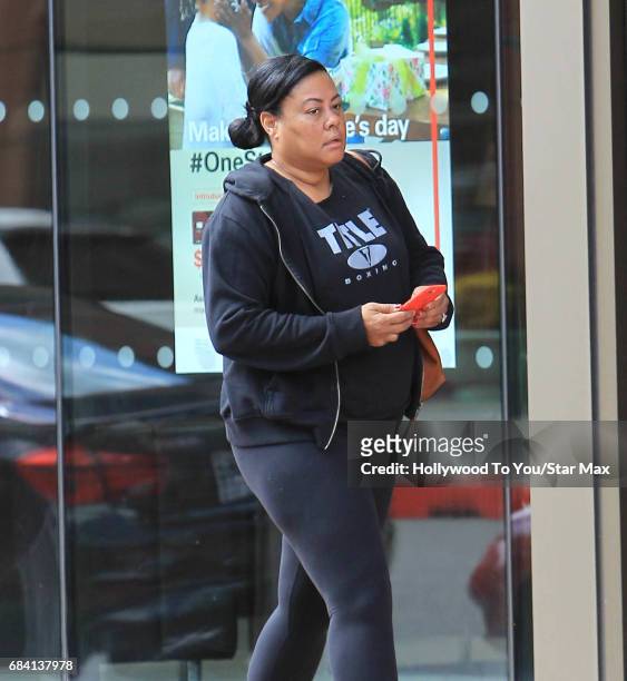 Lela Rochon is seen on May 16, 2017 in Los Angeles, CA.