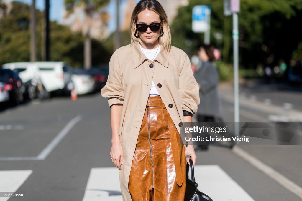 Street Style - Mercedes-Benz Fashion Week Australia 2017