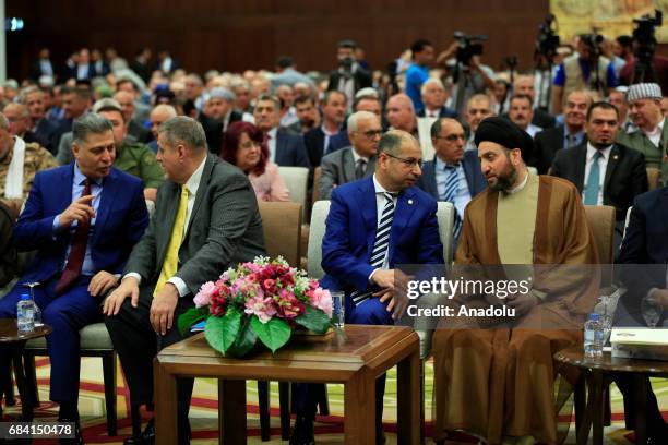 Speaker of the Iraqi Parliament, Salim al-Jabouri , and President of the Islamic Supreme Council of Iraq Ammar al-Hakim , Special Representative of...