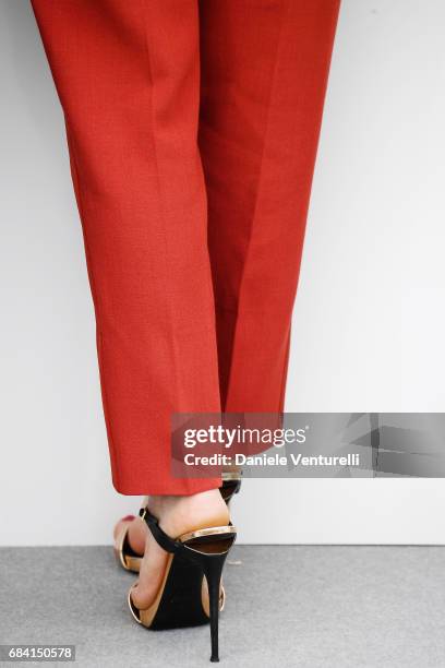 Actress and member of the Feature Film jury Jessica Chastain attends the Jury photocall during the 70th annual Cannes Film Festival at Palais des...