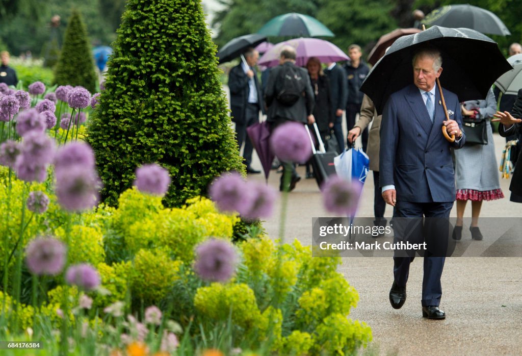 The Prince Of Wales Visits Kew Gardens