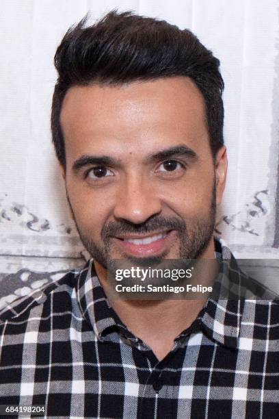 Luis Fonsi attends Build Presents at Build Studio on May 17, 2017 in New York City.