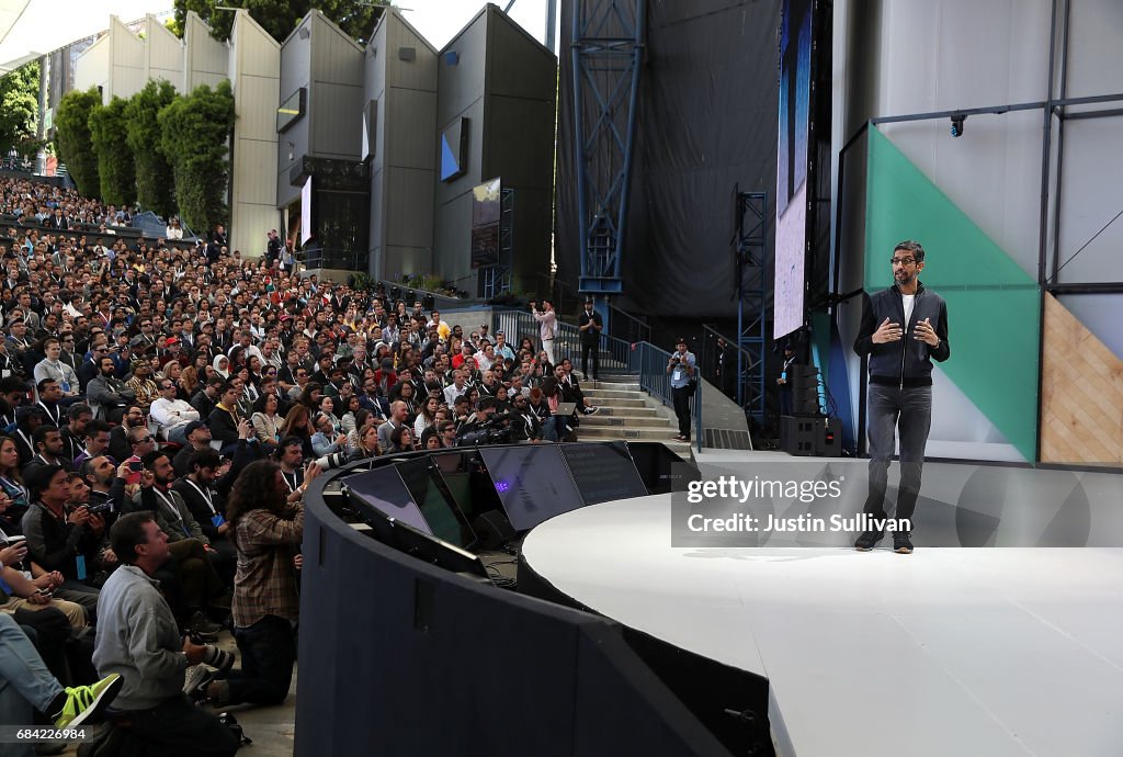 Google CEO Sundar Pichai Opens I/O Developer Conference