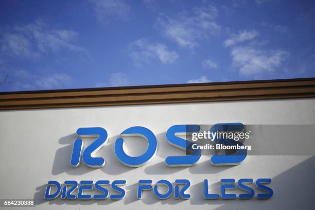 Signage is displayed outside a Ross Stores Inc. Location in Lexington, Kentucky, U.S., on Monday, May 15, 2017. Ross Stores Inc. Is scheduled to...