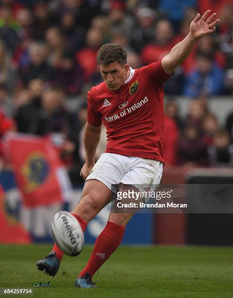 Munster , Ireland - 6 May 2017; Ian Keatley of Munster during the Guinness PRO12 Round 22 match between Munster and Connacht at Thomond Park, in...