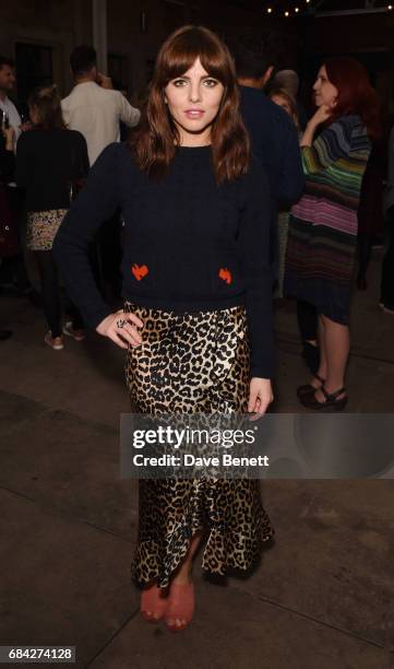 Ophelia Lovibond attends the launch of new book "Jackson & Levine: Round To Ours" by Laura Jackson and Alice Levine at Hoxton Docks on May 17, 2017...