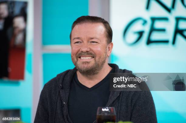 Ricky Gervais on Monday, May 15, 2017 --