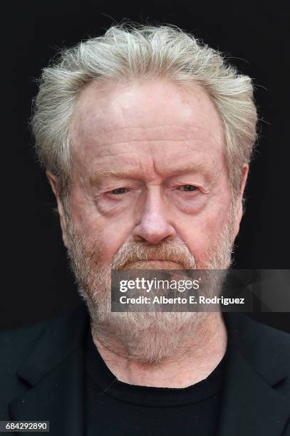 Director Sir Ridley Scott attends his hand and footprint ceremony at TCL Chinese Theatre IMAX on May 17, 2017 in Hollywood, California.