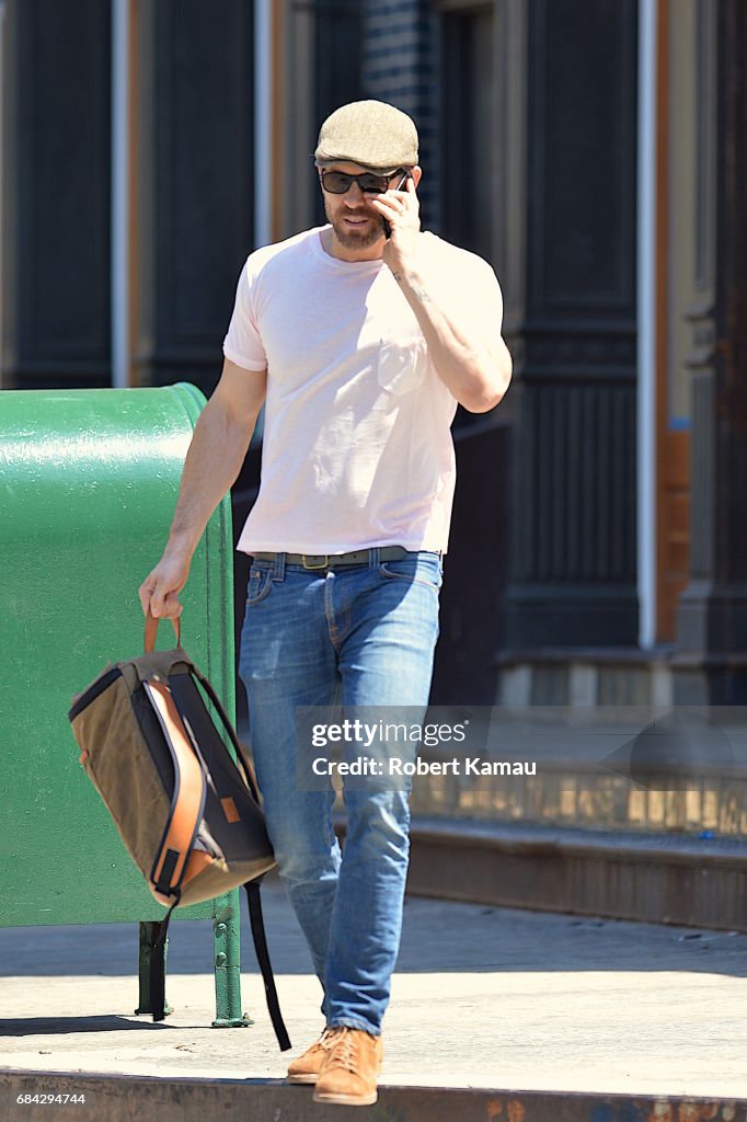 Celebrity Sightings in New York City - May 17, 2016