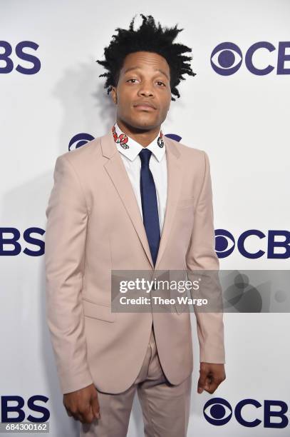 Jermaine Fowler attends the 2017 CBS Upfront on May 17, 2017 in New York City.