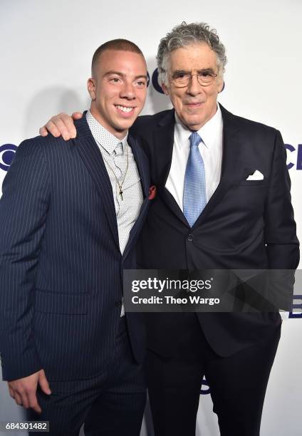 Matt Murray and Elliott Gould attend the 2017 CBS Upfront on May 17, 2017 in New York City.