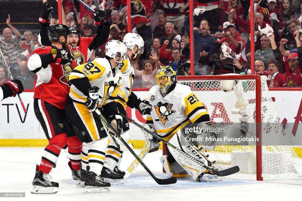 Pittsburgh Penguins v Ottawa Senators - Game Three
