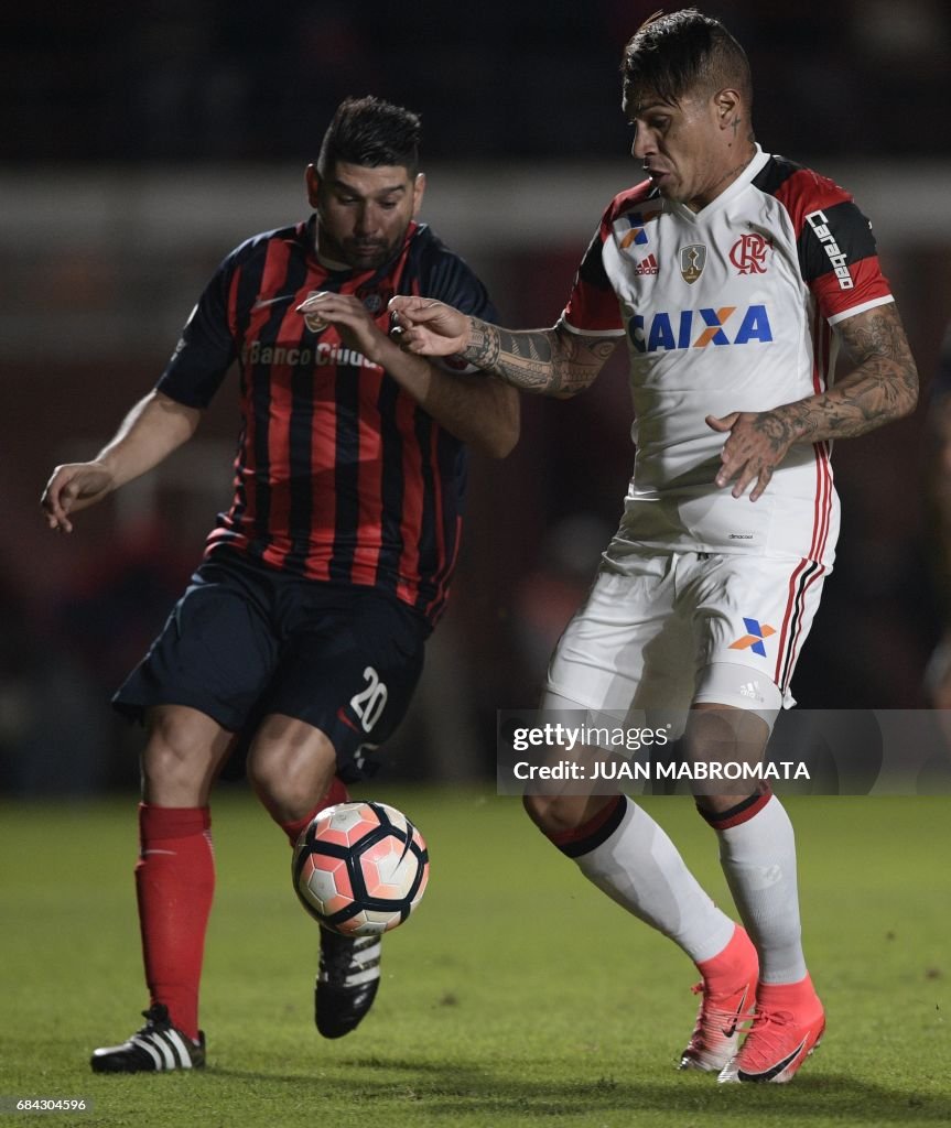 FBL-LIBERTADORES-SANLORENZO-FLAMENGO