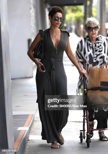 Nicole Murphy is seen on May 17, 2017 in Los Angeles, California.