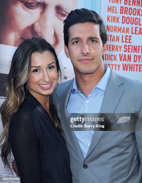 Christina Van Ert and Mark Mester attend premiere of HBO's 'If You're Not In The Obit, Eat Breakfast' at Samuel Goldwyn Theater on May 17, 2017 in...