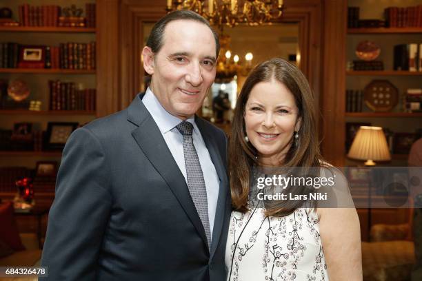 Actor Ellen Crown and Film Producer Daniel Crown attend the U.S. Olympic And Paralympic Foundation Event Hosted By Ellen and Daniel Crown on May 17,...