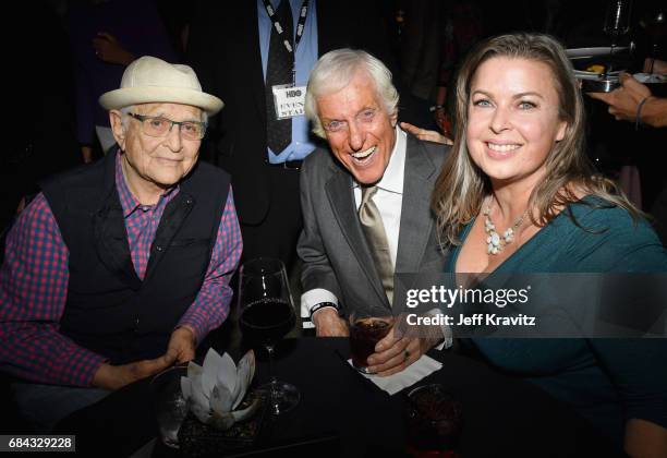 Norman Lear, Dick Van Dyke and Arlene Silver at the LA Premiere of "If You're Not In The Obit, Eat Breakfast" from HBO Documentaries on May 17, 2017...