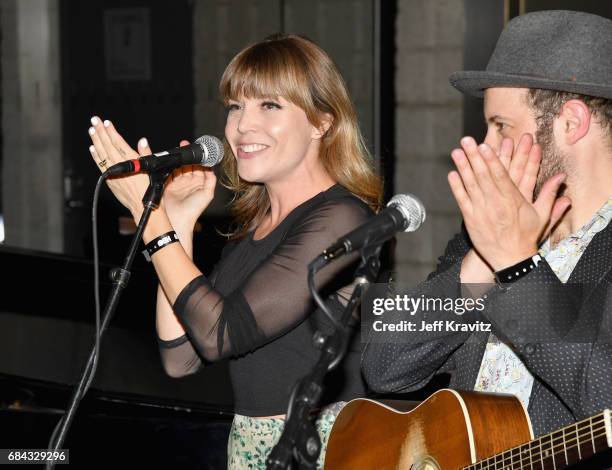 The Dustbowl Revival performs at the LA Premiere of "If You're Not In The Obit, Eat Breakfast" from HBO Documentaries on May 17, 2017 in Beverly...