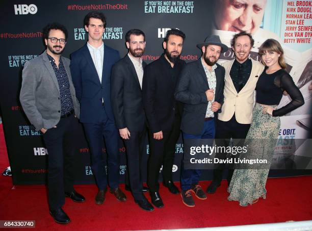 The Dustbowl Revival band members attend the premiere of HBO's "If You're Not In The Obit, Eat Breakfast" at the Samuel Goldwyn Theater on May 17,...