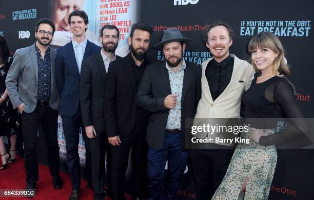 The Dustbowl Revival attends premiere of HBO's 'If You're Not In The Obit, Eat Breakfast' at Samuel Goldwyn Theater on May 17, 2017 in Beverly Hills,...